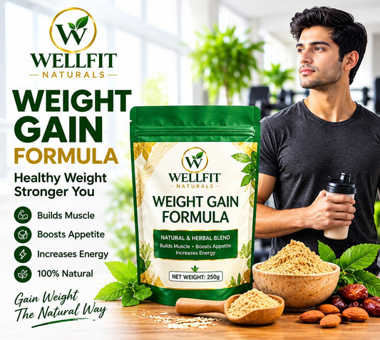 🌿 WellFit Weight Gain Formula